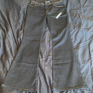 Modcloth Dark wash Flare Jeans